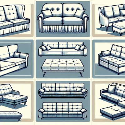 Die unterschiedlichen Bauarten eines Sofas