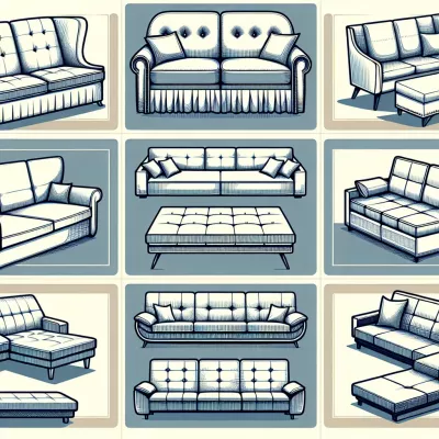 Die unterschiedlichen Bauarten eines Sofas
