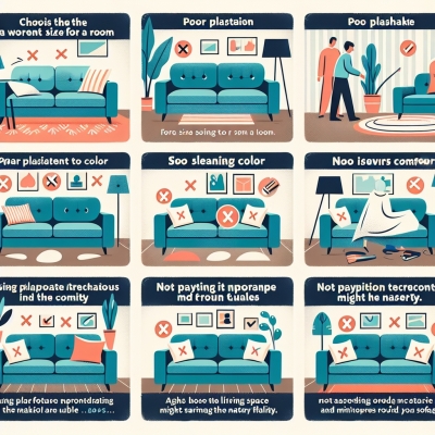 Fehler die man bei einem Sofa vermeiden sollte