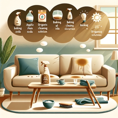 Flecken auf dem Sofa – Was kann man dagegen unternehmen