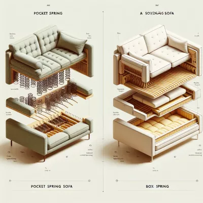 Federkern oder Boxspring Sofa was ist besser » Ein Vergleich
