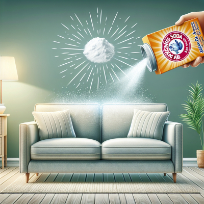 Sofa mit Natron reinigen » Geheimtipp für saubere Polster