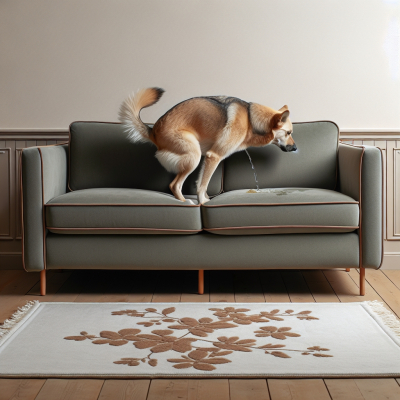 Hund pinkelt auf Sofa wie reinigen » Schnelle Hilfe und Tipps