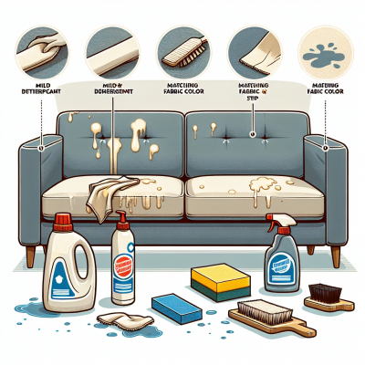 Wie bekommt man Flecken aus dem Sofa » Praktische Reinigungstipps